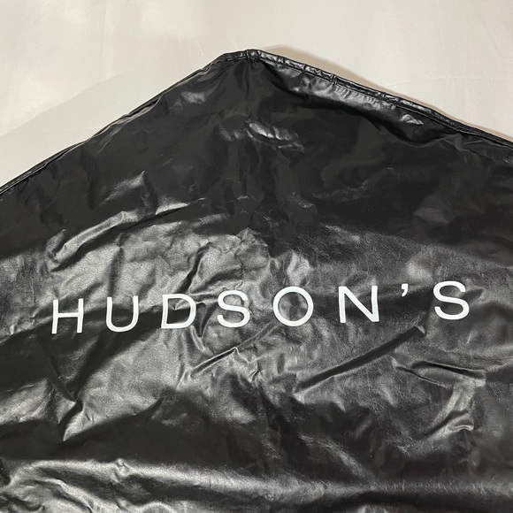 Vintage Hudson’s Department Store Black Garment Bag Perfect Condition Full Zipp - Picture 1 of 14